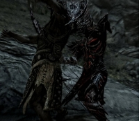 Crimson Daedric Armor of Doom,    The Elder Scrolls 5: Skyrim