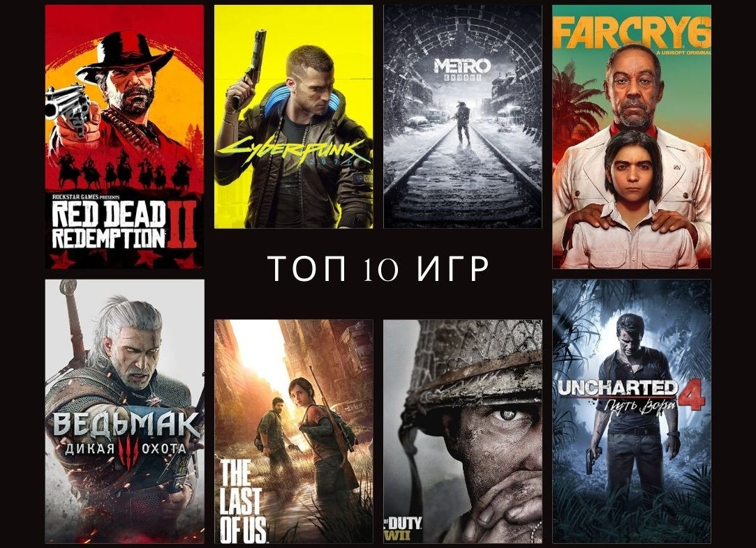 ТОП 10 ИГР НА ПК. Во что поиграть?</p>
<p>Встречай эмоции, что за гранью реальности!