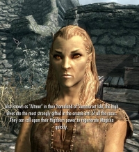 Less Ugly Elven Faces,    The Elder Scrolls 5: Skyrim