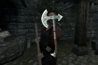 Steel War Axe HD ,    The Elder Scrolls 5: Skyrim