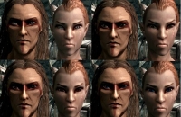 Human eyes for Elves,    The Elder Scrolls 5: Skyrim