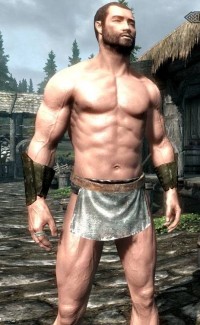 Male Body No Hairy,    The Elder Scrolls 5: Skyrim