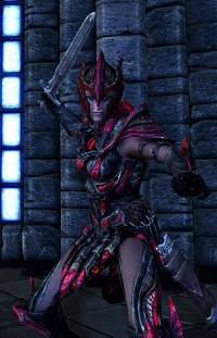 Female glass armor,    The Elder Scrolls 5: Skyrim