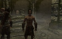 No heavy muscular walk and idle,    The Elder Scrolls 5: Skyrim