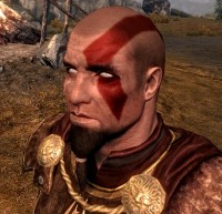 God of Warpaint - Kratos,    The Elder Scrolls 5: Skyrim