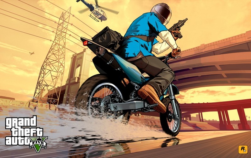 GTA 5 - первый ролик Grand Theft Auto Online